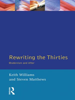 cover image of Rewriting the Thirties